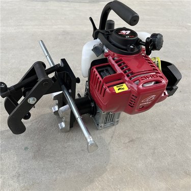 纽威达手提式钢轨打孔机 立式轨道接头打眼器 NZG-31内燃钻孔机