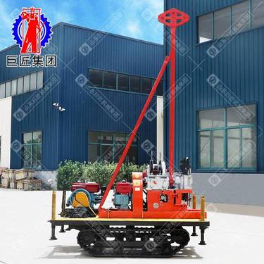 YQZD-30型履带式液压轻便钻机 30 米地质勘探设备