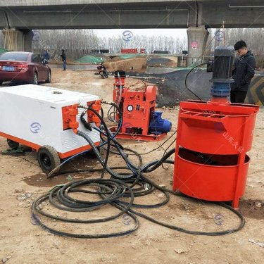 多角度注浆打孔一体机房屋地基注浆加固钻机全液压坑道钻探机