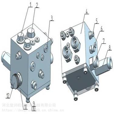重庆ZDY6500LP全液压坑道钻机-回转器零部件 液压马达A6V250MA