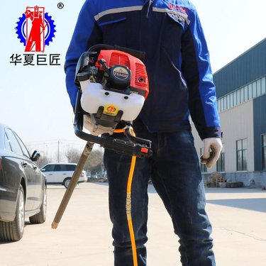 小型单人背包钻机 野外地矿勘探钻机 BXZ-1型便携式背包取芯钻机