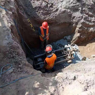 立安非开挖水平定向钻机配件过路钻孔导向钻头管道修复施工承包