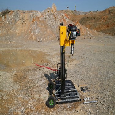 XM30B型背包取样钻机小型手持式混凝土取芯钻机地质勘探钻机