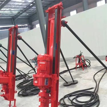 湖南郴州 多功能潜孔钻机 KQD100型高速涵洞加固潜孔钻机 长治