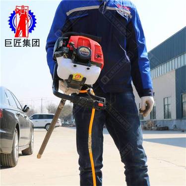 山东巨匠轻便取芯钻机BXZ-1小型取样钻图片型号