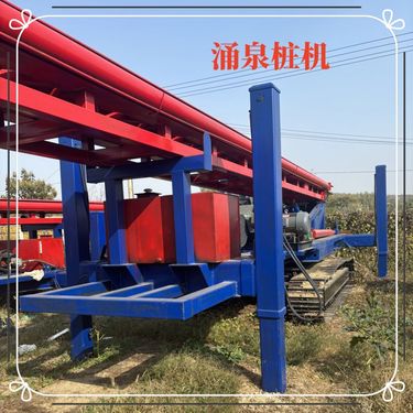 高压注浆泵水库加固施工打桩机螺旋钻机全新三管旋喷桩机