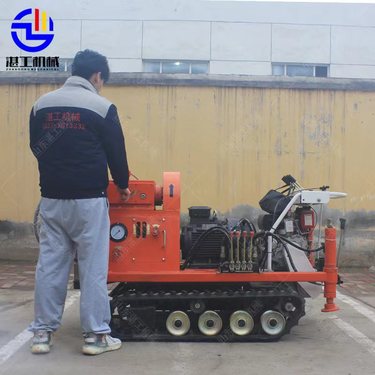 湛工履带式注浆加固钻机 ZLJ-650型钻注一体机 小型打孔注浆一体机
