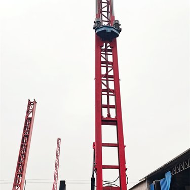 双油缸加压ZP-JY1800旋喷钻机 三重管长20米塔架高喷台车 注浆加固