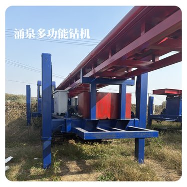 多功能锚杆钻机 360度旋转底盘双油缸加压高压旋喷抗浮锚杆一体机