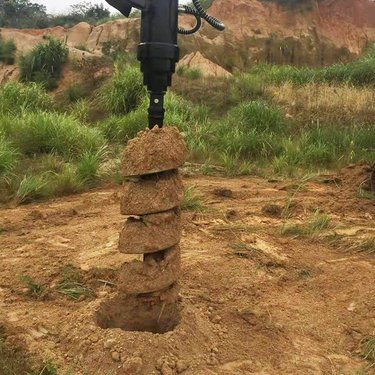奥莱 螺旋钻机 大型地基螺旋钻 多功能快速旋挖钻机