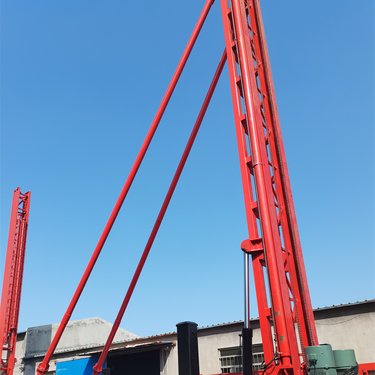 履带高压钢管桩钻机 光伏新型旋喷台车 动力头功率