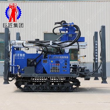 HBZ-1型液压直推式取土钻机  30米双管无扰动环保取土螺旋建井一体机 双动力头 功率大
