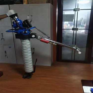 华工 MQT系列矿用气动锚杆钻机 手持式风动钻孔机双排气路腿式