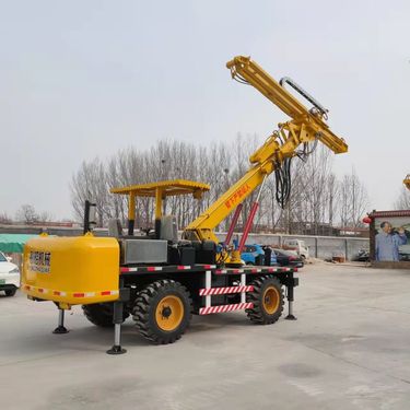 彤昭机械 锚杆旋转式钻机 支护工程护坡钻机 钻孔速度快 实体厂