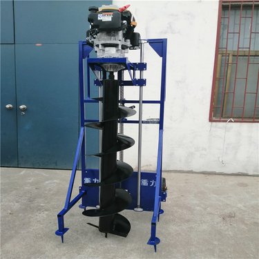 小型快速钻孔机植树栽杆打洞注浆加固旋挖打孔出土率高