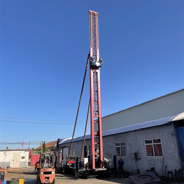 三管高压旋喷钻机 多功能钻喷一体台车 钻孔深度 20-80m