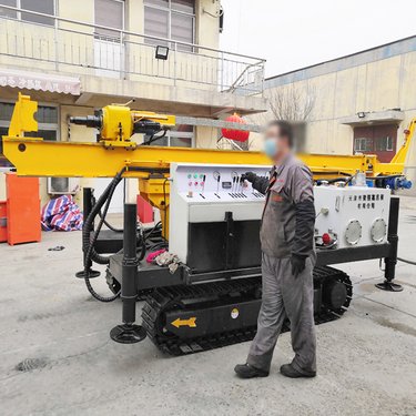 双管旋喷机 隧道口高压旋喷桩机路基加固设备 旋喷钻机出售