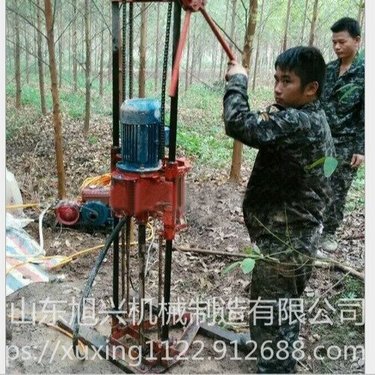 旭兴QZ-20A轻便取样钻机举升锚杆钻机 旋喷多功能钻机 坝体支护钻机