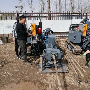 非开挖水平定向钻机 基坑支护多用举高钻车 履带中小型顶管机