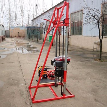 小型轻便取芯钻机噪音小使用方便  操作简单  成孔  适用各种地形