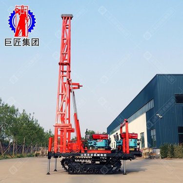 SH30-2D型 履带式30工程勘察钻机 30米砂金矿探矿取样钻机 沙土取样设备 移动方便 动力足 巨匠机械