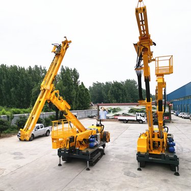 博远 小型基坑支护锚杆钻机 隧道锚固钻车 隧道桥梁  工作时无振动