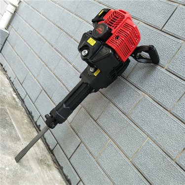 晨德 两冲程内燃凿岩机 汽油小型破碎冲击钻 水泥路面破碎锤