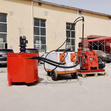 房屋注浆加固钻机360°坑道探水设备5.5kw钻注一体机