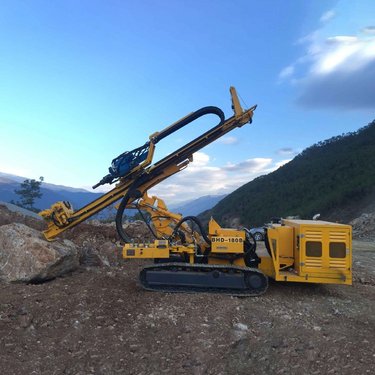 闽发工程厂家出租 打孔矿山岩石爆破潜孔钻机租赁