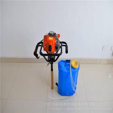 手扶式取水钻机 稻香 轻便型取芯机 快速钻空 提高工作效率
