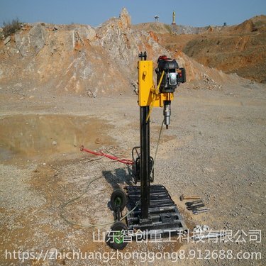 智创 30型背包钻机 户外勘探取样钻机  矿山地质勘探钻机   便携式立式背包钻机