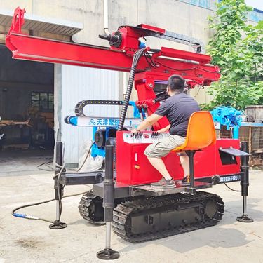 高压旋喷锚索钻机150型 旋喷桩机路基加固 小型分体旋喷钻机