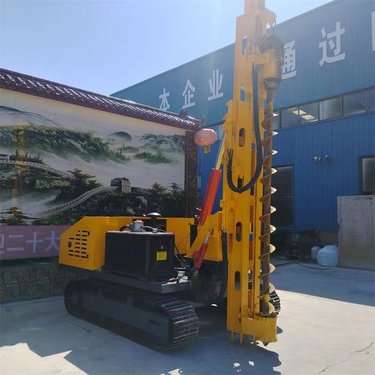 钢强 光伏打桩机 隧道钻孔机 地基加固注浆一体机 工程地基