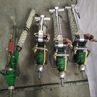 矿用气动锚杆钻机 MQT-130-3.2气动锚杆钻机 钻杆打孔机