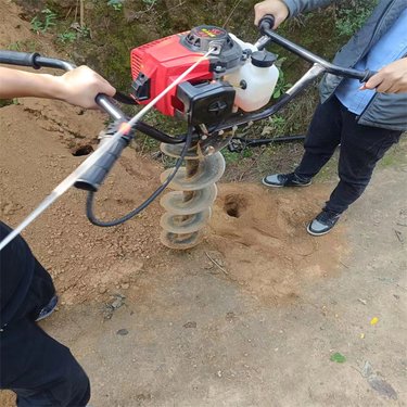 山体护坡打孔钻机小型手扶式边坡加固打眼工具BP80型