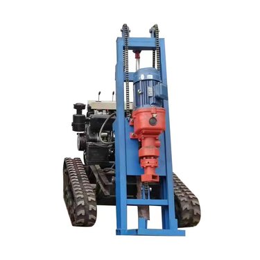 ZQJ-100D小型履带式气动注浆加固钻机 低油耗 噪音低 不伤路面