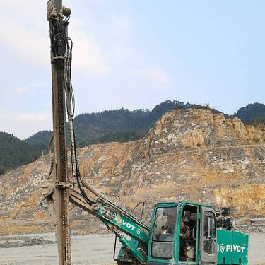 沃思德液压A20A（20KW）凿岩机露天采矿台车凿孔直径76~102mm