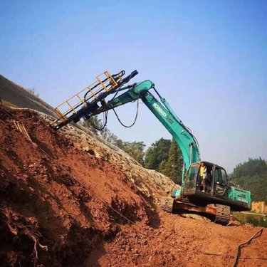 全液压挖改钻机 矿山深孔隧道爆破用凿岩机厂家定制